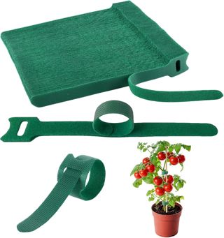 Attache Plante Verte, 100pcs Attaches de Jardin pour Plantes, Liens de Jardinage pour Ligatures, Taille Réglable Attache Tomate, Attaches Plantes Réglables, pour Soutenir Plantes Fleurs