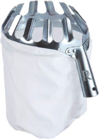 Cueille Fruits métallique Ø14cm avec Sac de récupération