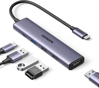 UGREEN Revodok 105 Hub USB C 5 en 1 Adaptateur USB C vers HDMI