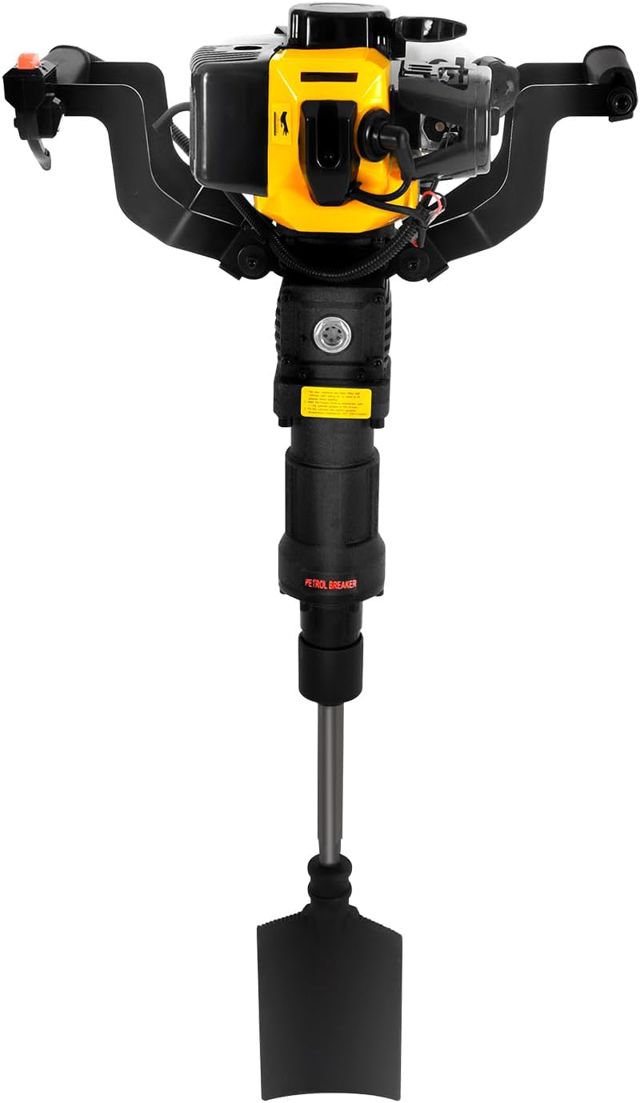 Pelle à essence portable 2 temps 52CC à main pour jardin, pelle d’arbre, pelle de jardin, machine à creuser pour jardin, ferme