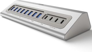 Gitfos C1 Hub USB C Alimenté, 15-en-1, 100W PD, 10Gbps Data