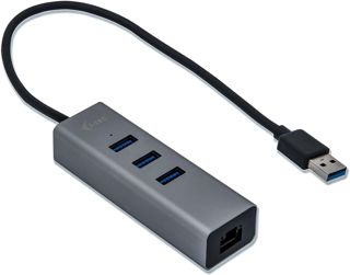 i-tec Metal Concentrateur Ethernet HUB USB 3.0