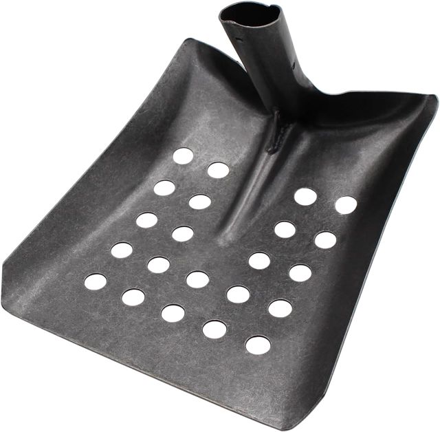 Pelle Filtrante en Métal, Pelle de Nettoyage Multifonctionnelle, Pelle de Tamisage de Boue, Pelle de Jardin, Pelle de Drainage, Tamis, Utilisé pour le Traitement des Eaux Usées et le Nettoyage des Bou