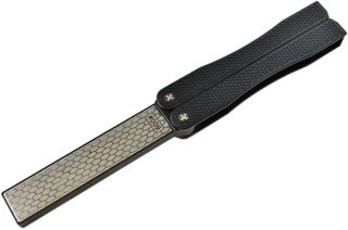 SP62 - Aiguiseur Couteaux, Affûteur diamant pliable à double grain d'affûtage - Épais/Extrafin - 400/600 Grit pour Cuisine Jardin Outils de Plein Air d'affûtage