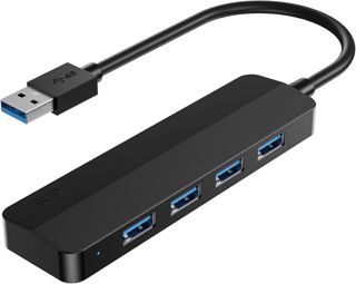 TSUPY Hub USB avec 4 Ports USB 3.0 Fin Multiport USB pour PC (15 CM)
