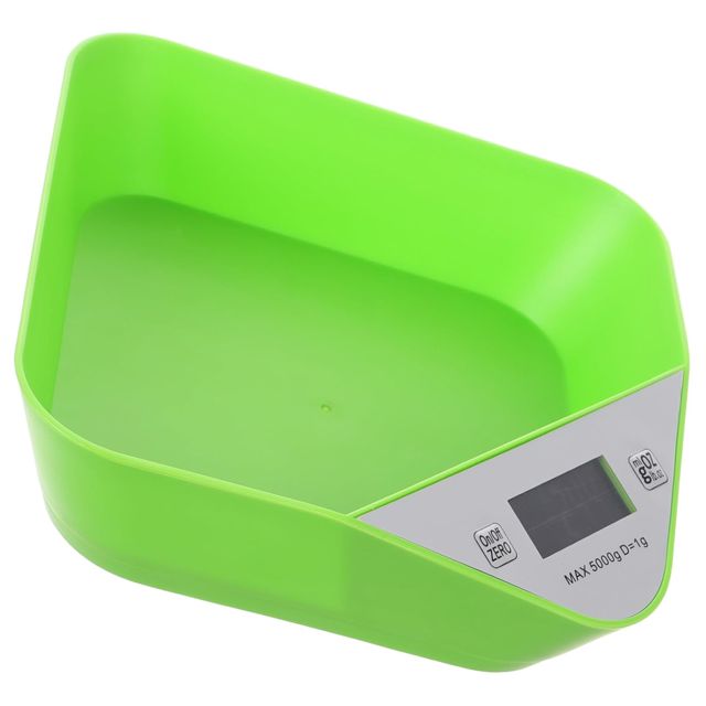 Balance Cuisine Numérique en Grammes 5000g Verte Abs