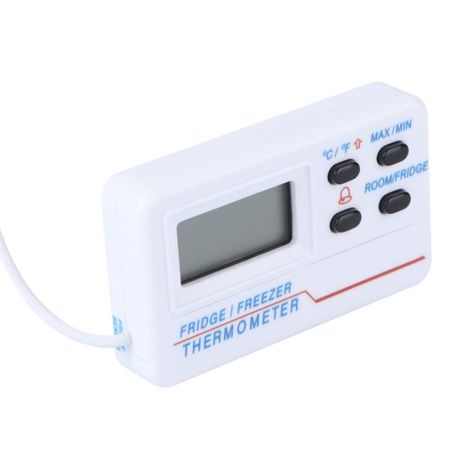 Thermomètre Numérique D'alarme, Intérieur Extérieur, 50 à 70°c