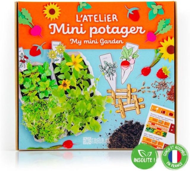 Radis et Capucine - L'atelier de jardinage pour enfant - Mini potager