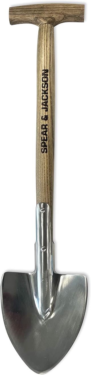Spear & Jackson 4750FS Bêche à vivaces INOX, Lame Pointue compacte