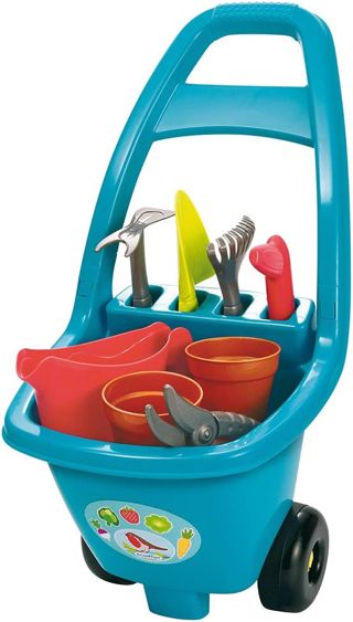 Jouets Ecoiffier - 4479 - Chariot Outils de jardin - Outillage de Jardin pour Enfants - Jeu de plein air -Dès 18 mois - Origine France Garantie