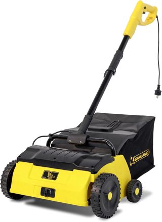 Garland Roll&Comb 402E-V24 | Balai de gazon artificiel 1500 W | Largeur 36 cm | Sac de 35 L | Guidon oscillant | Branchement électrique | Idéal pour grands jardins