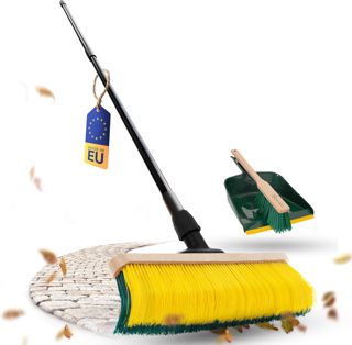 Novaliv Balai à Griffes avec Manche de 60 cm avec Kit de Balayage