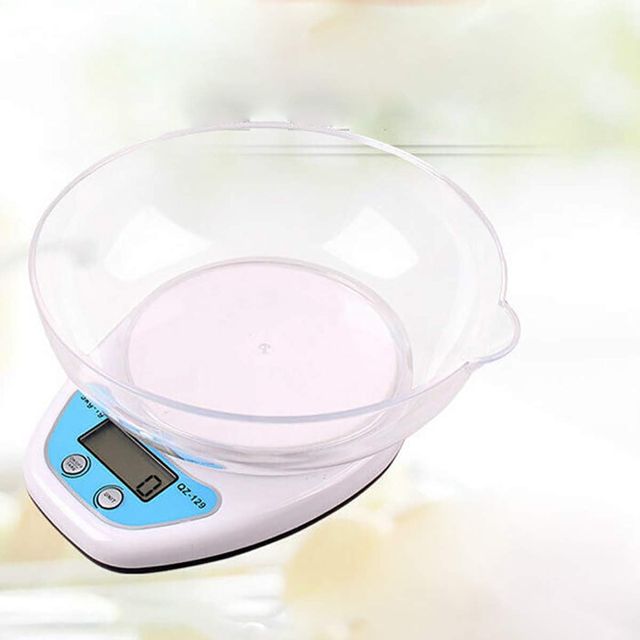 Vogueing Balance de cuisine numérique multifonction pour la cuisson et la cuisson (2 kg/0,1 g)