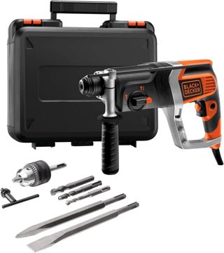 BLACK+DECKER Combo 2 en 1 Scupte-Haies et Cisaille à Gazon - 18V - Lame Sculpte-Haies et Lame Cisaille 20 cm - Changement Lame Sans Outil - Poignée Ergonomique - Sans Batterie, Chargeur - BCSS18B-XJ