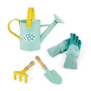 Janod, Exploration, Set Jardinage Enfant, 4 Accessoires, Dès 3 Ans