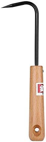 Bonsaï Racine Crochet Outil de Jardinage Professionnel avec Manche Bois Ergonomique et Crochet Acier Inoxydable pour Soins Précis des Racines Idéal pour Amateurs et Experts Bonsaïistes