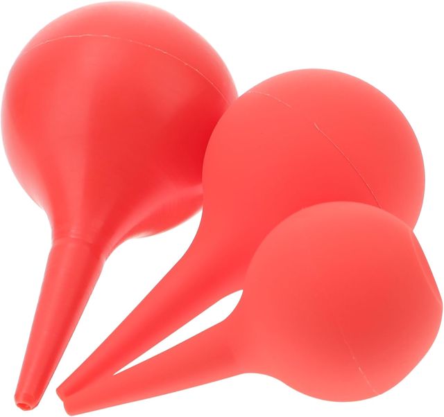 Souffleur de Poussière en Caoutchouc 3 Pièces, 30ml