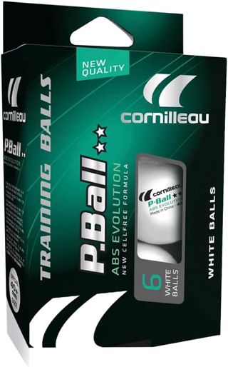 Cornilleau - P-Ball ABS Evolution 2 X6 330050 Blanc Taille Unique