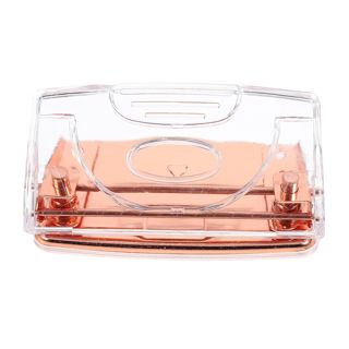 Perforatrice Rose Gold Domestique en Papier pour Bureau, Compacte