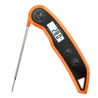 DOQAUS Thermomètre Viande Digital 2-3s Lecture Instantanée Écran LCD Orange
