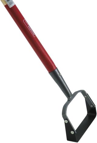 Grattoir de jardin - Avec manche bois 1,3 m, 16 cm