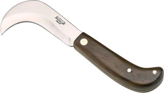 AUSONIA - SERPE DE 24 CM AVEC LAME EN ACIER INOX ET MANCHE EN BOIS