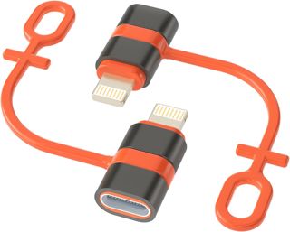 Adaptateur USB C vers Lightning 2 Pièces, Adaptateur iPhone Lightning vers USB C pour iPhone 14, 13, 12, 11, X, Pro Max, Air Mini, Non Compatible OTG/Audio