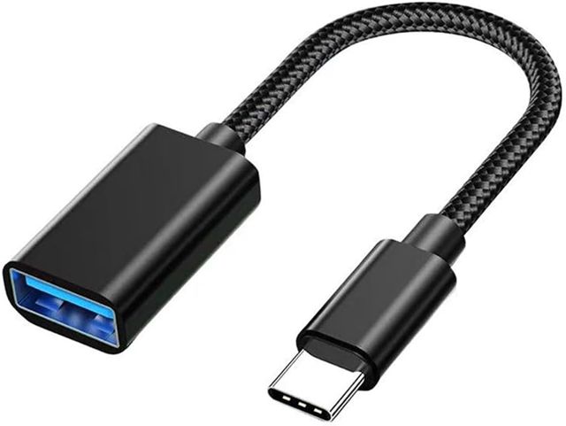 Adaptateur USB C vers USB, câble OTG Type C mâle vers femelle, compatible avec iPhone 16/15 Pro Max, iPad Pro, MacBook Pro/Air, Samsung Galaxy S24/S23/S22/S21, Google Pixel, Huawei