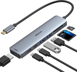 Station d'accueil USB C Docking Station Double Moniteur, Dock USB C 2 HDMI