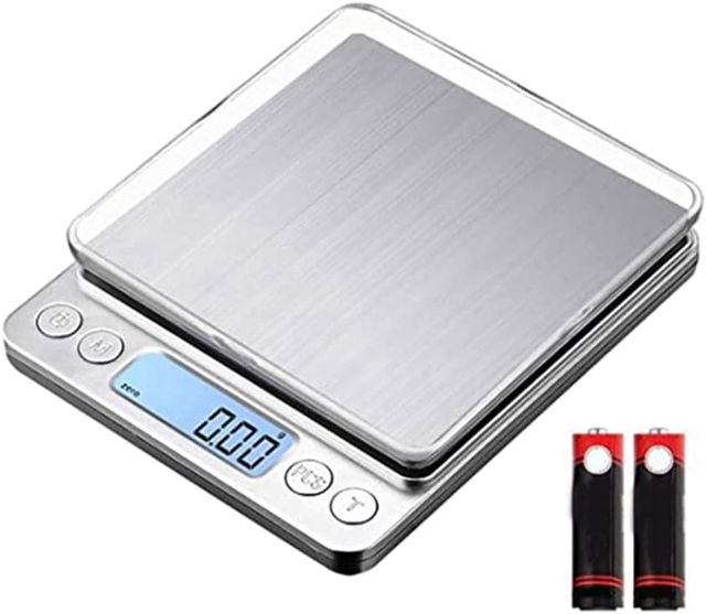 1 PCS Petite Balance de Cuisine 3Kg/0.01G Balance de Cuisine de Haute Précision