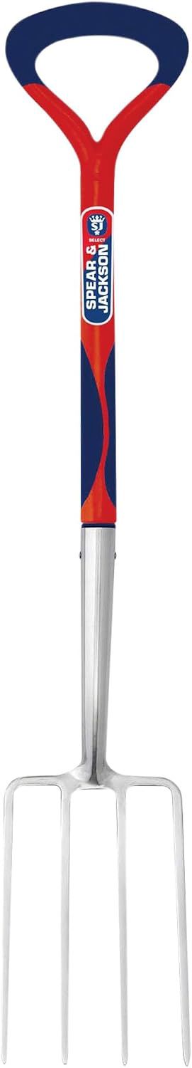 Spear & Jackson 1990EL Fourche en acier inoxydable Select