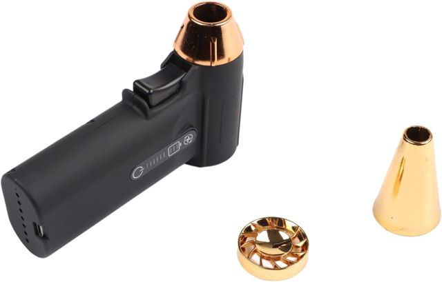 Dépoussiéreur électrique 130 000 tr/min, souffleur turbo 200 W pour