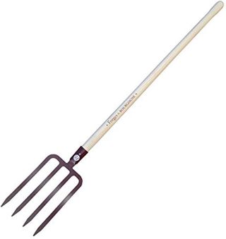 Fourche à Bêcher à Douille, 4 Dents, 29cm Largeur
