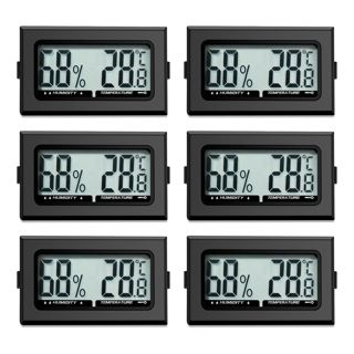 Thermomètre numérique pour intérieur et bureau, cuisine, incubateur et serre - hygromètre mini intérieur