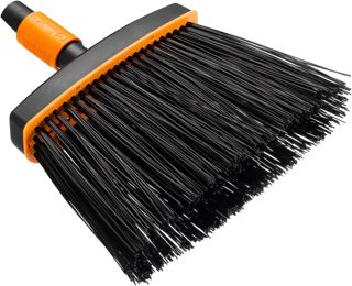 Fiskars Balai d'extérieur, Tête d'outil QuikFit, Largeur: 26 cm