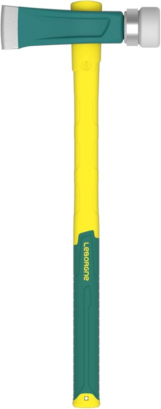 Mini-Merlin Sécuri-T 1,3 kg – Hache fendeuse 3-en-1 – Surface de Frappe Anti-éclats – Manche Novagrip – refente bûches Jusqu’à 50 cm