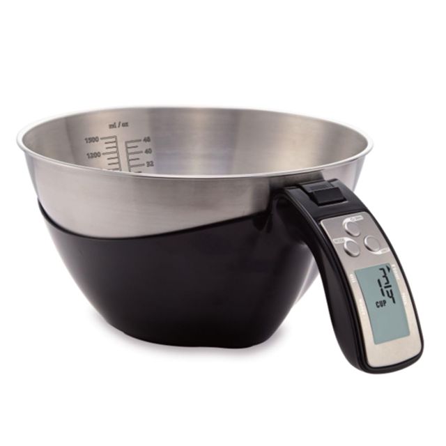 Fackelmann Balance de Cuisine Électronique avec Bol Inox 5 kg