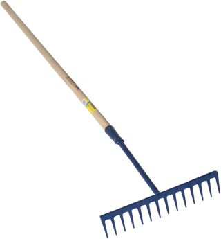 Outils Perrin Râteau à Bitume Emmanché Droit 150, 14 Dents