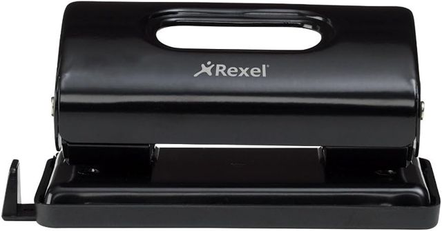 Rexel 2100759 Perforateur 2 Trous 10 Feuilles Noir