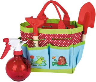 moses. - Sac de Jardin rempli pour Enfants, kit de Travail de Jardin avec Sac, Pelle, râteau et Vaporisateur