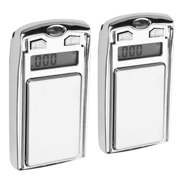 2 Pièces Mini Balance Électronique Cuisine de Clé, Compacte