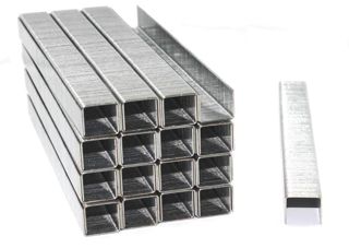 Lot de 5 000 agrafes type 53, extra dur, pour agrafeuses manuelles et électriques, galvanisées (dimensions : 10/11,4 mm)