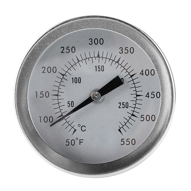 UKCOCO Thermomètre De Cuisson Pour Four Acier Inoxydable 50-550℉ Lecture Précise Analogique Multifonction La Cuisine Et Barbecue