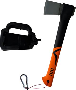 Kit d'outils pour le Jardinage : hache et scie d'élagage
