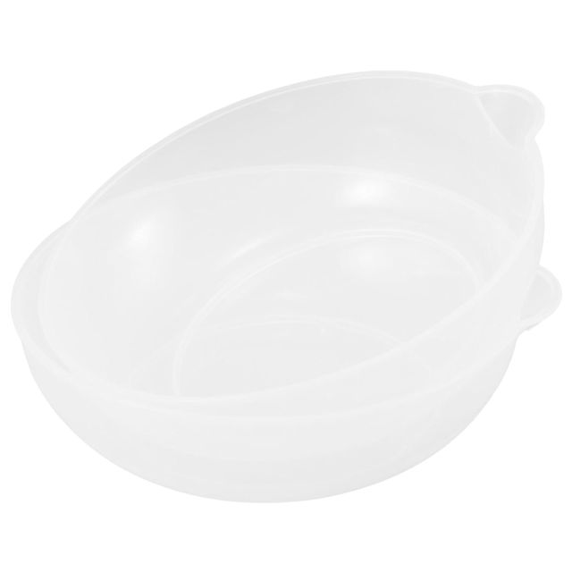 Plateau de Pesée pour Balance, Lot de 2, Plastique Rond Gradué
