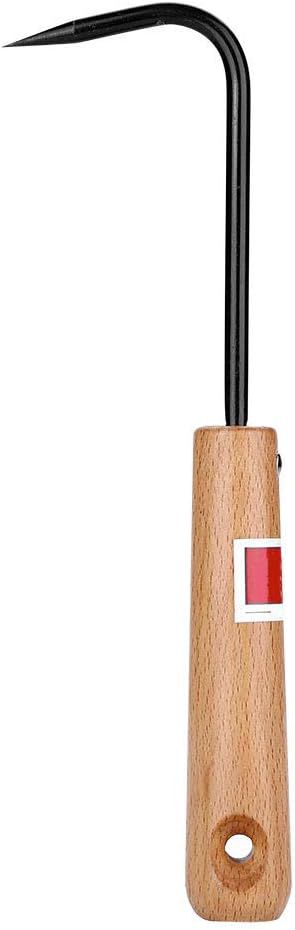 Tbest Griffe pour Désherbage,Crochet De Bonsai Jardinage, Crochet De Bonsai Jardinage,Bonsai Hook Robusto in Acciaio,Outils pour Bonsai,K,Fil pour Bonsaï,Crochet pour Bonsaï,Crochet pour