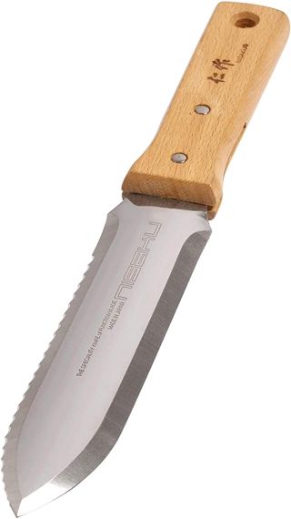 Couteau de désherbage japonais original en acier inoxydable, lame de 7,25 pouces, Nisaku NISAKU NJP650