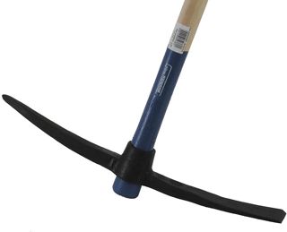 Pioche de jardin et terrassier - Sans manche, 2,5 kg
