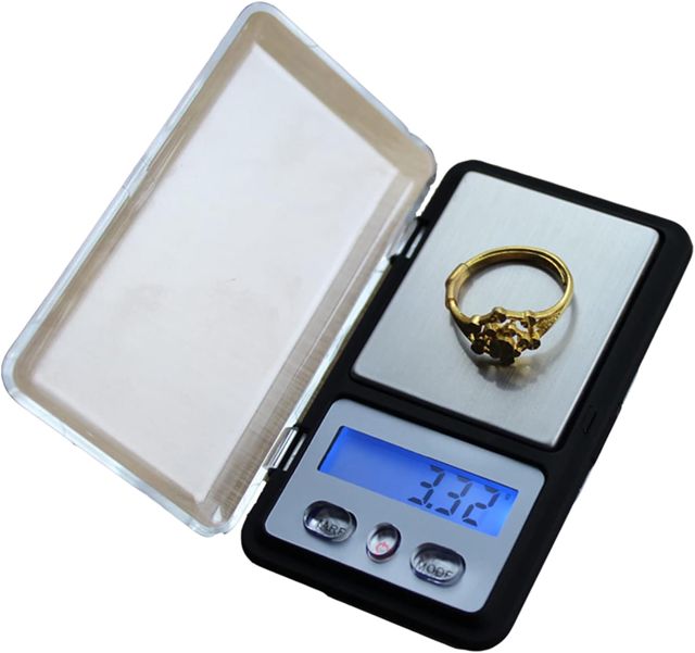 Domary Balance de Cuisine Numérique Précision 200g/0.01g, écran LCD de