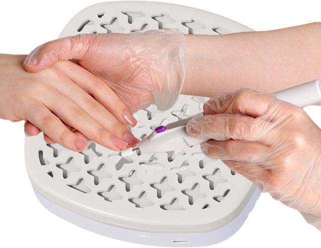 Aspirateur à Poussière d'Ongles Moteur sans balais, silencieuse turbo